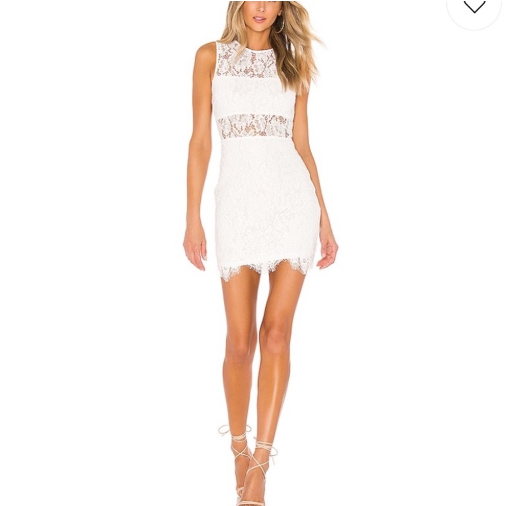 Revolve white dress